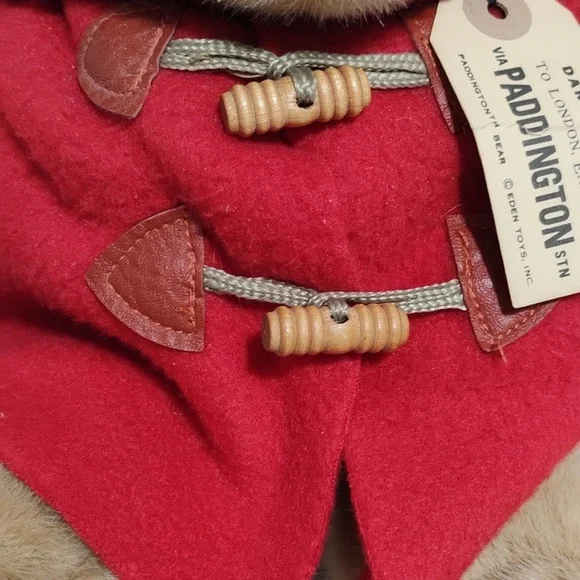NWT Paddington Bear Eden Gift Vintage Bear - Picture 10 of 11